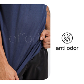 Kit 7 Camisetas Tecnológicas Affori - Anti Suor e Odor