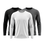Kit 3 Camisetas Manga Longa Tecnológicas - ThermoShirt