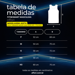 Regata Tecnológica Fitnesmart - Anti Suor