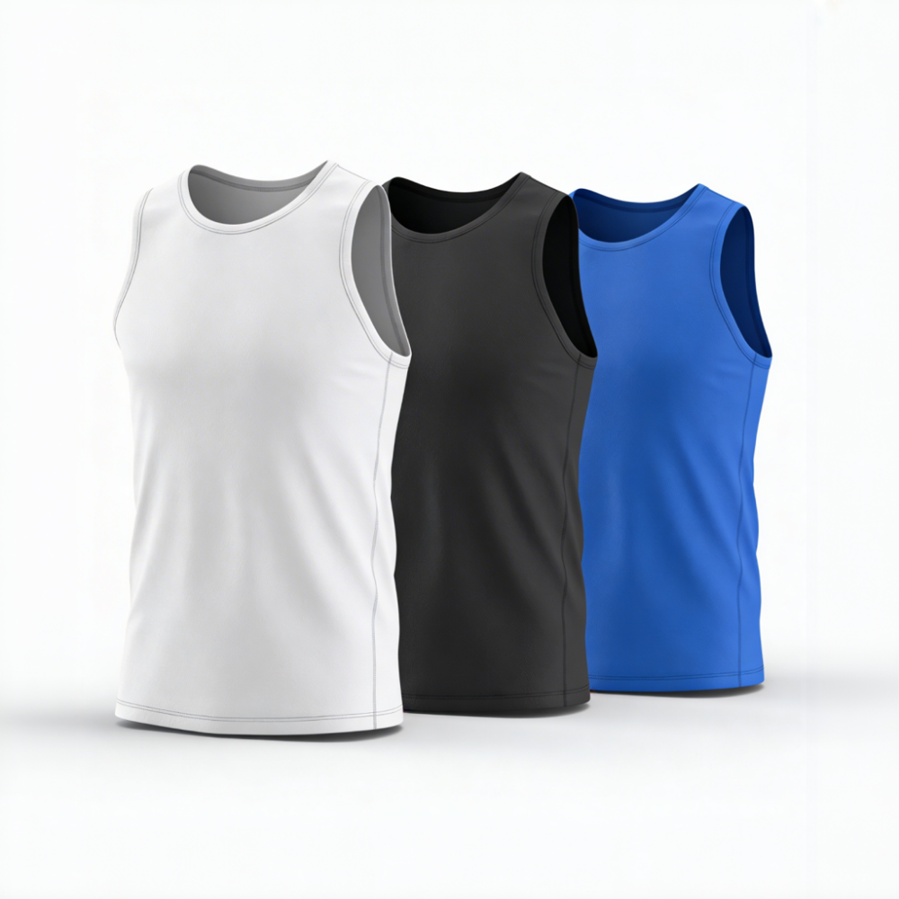 Kit 3 Regatas FitneSmart - Anti Suor