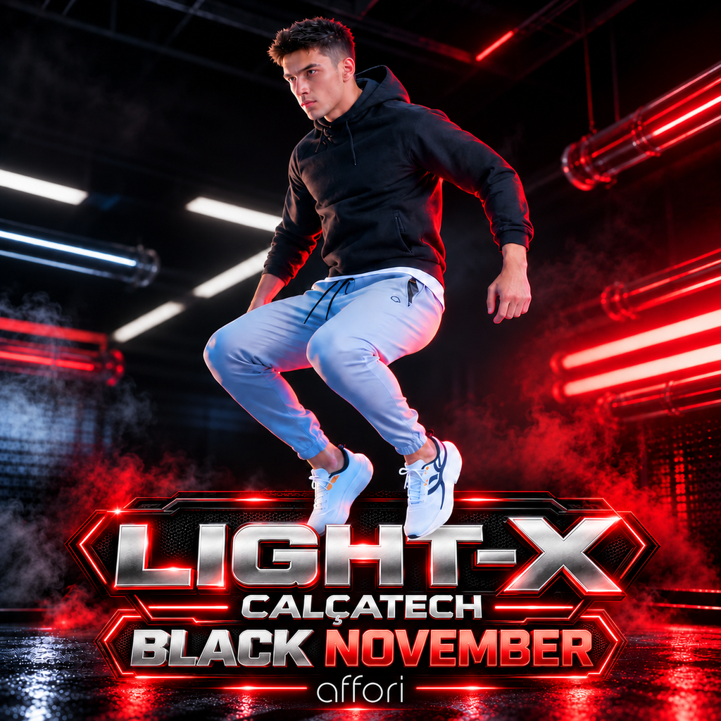 Calça Masculina Tecnológica - Light-X | Black November