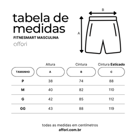 Kit 3 Shorts Compressão 2 em 1 - Affori Tight