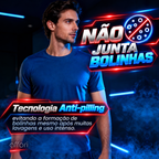 Camiseta Tecnológica Anti Suor - Fitnesmart | Black November