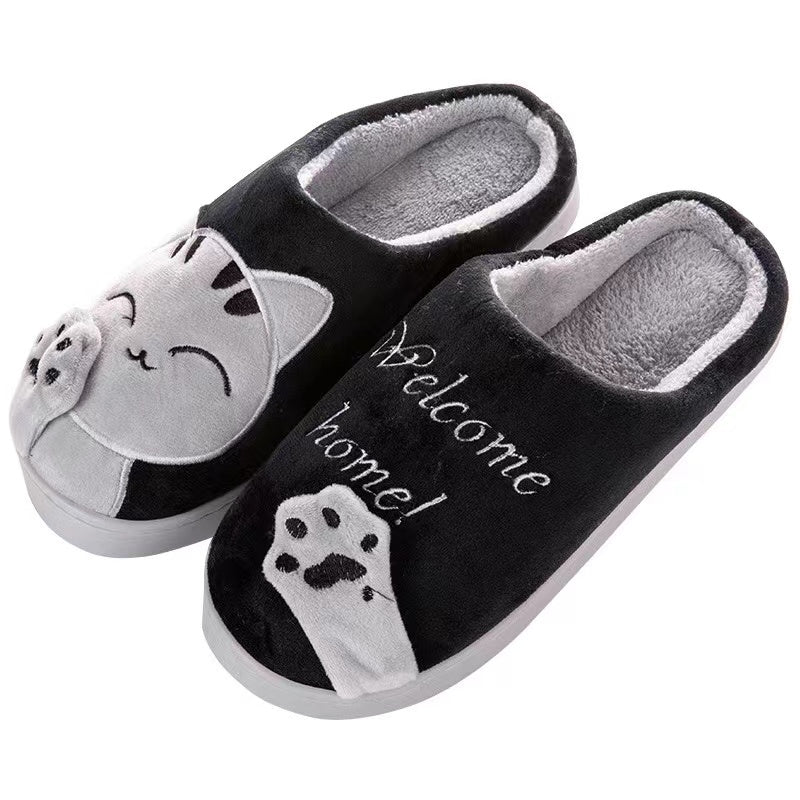 Pantufa Feminina Estilo Chinelo Gatinho