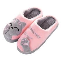 Pantufa Feminina Estilo Chinelo Gatinho