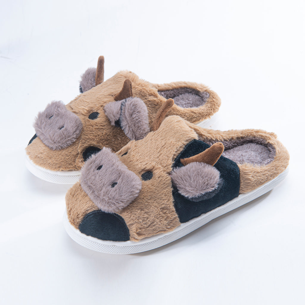 Pantufa Feminina Chinelo Vaquinha - Little Cow