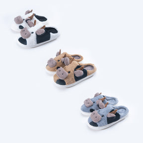 Pantufa Feminina Chinelo Vaquinha - Little Cow