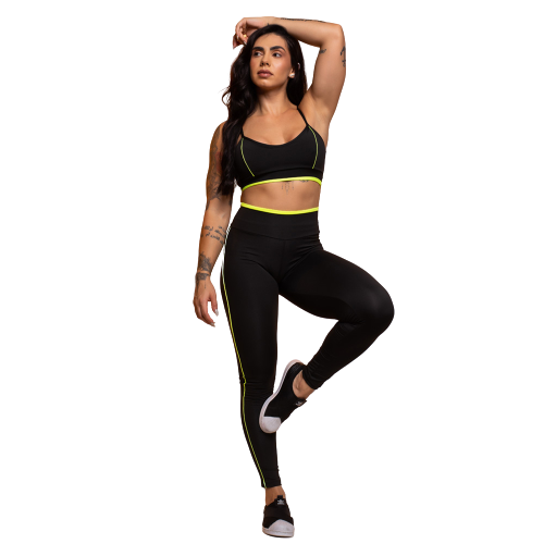 Conjunto Fitness Store™ Cinza